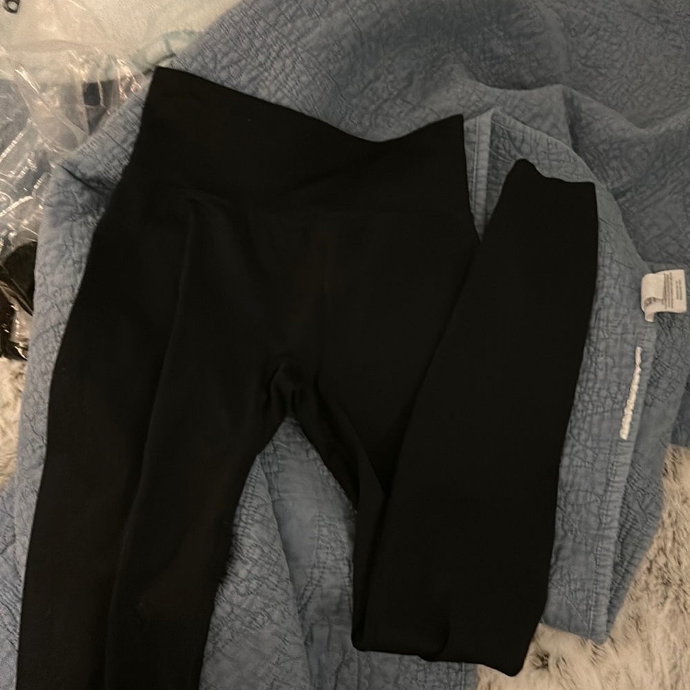 VS pink seamless leggings
